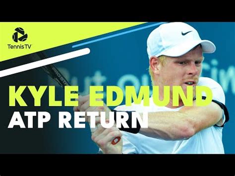 Kyle Edmund: Best Points In ATP Return vs Watanuki .